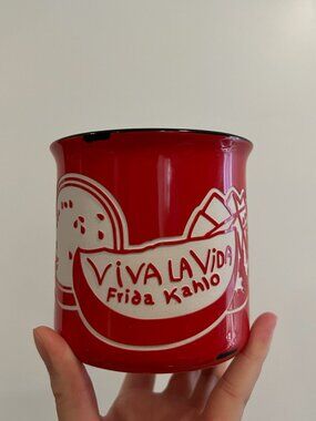 Frida kahlo mug viva la vida